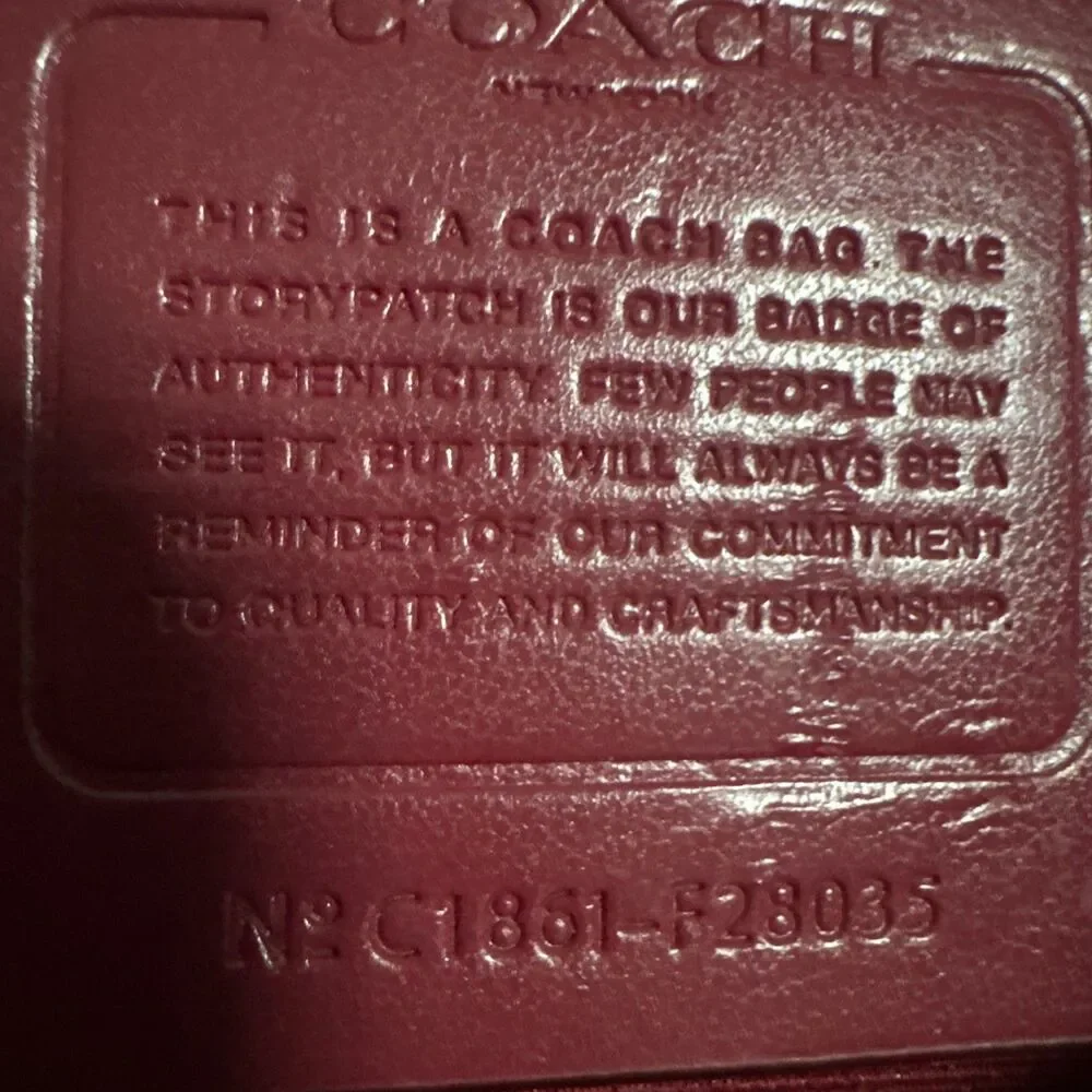 Coach Raspberry Pink Pebbled Leather Crossbody Bag F28035
